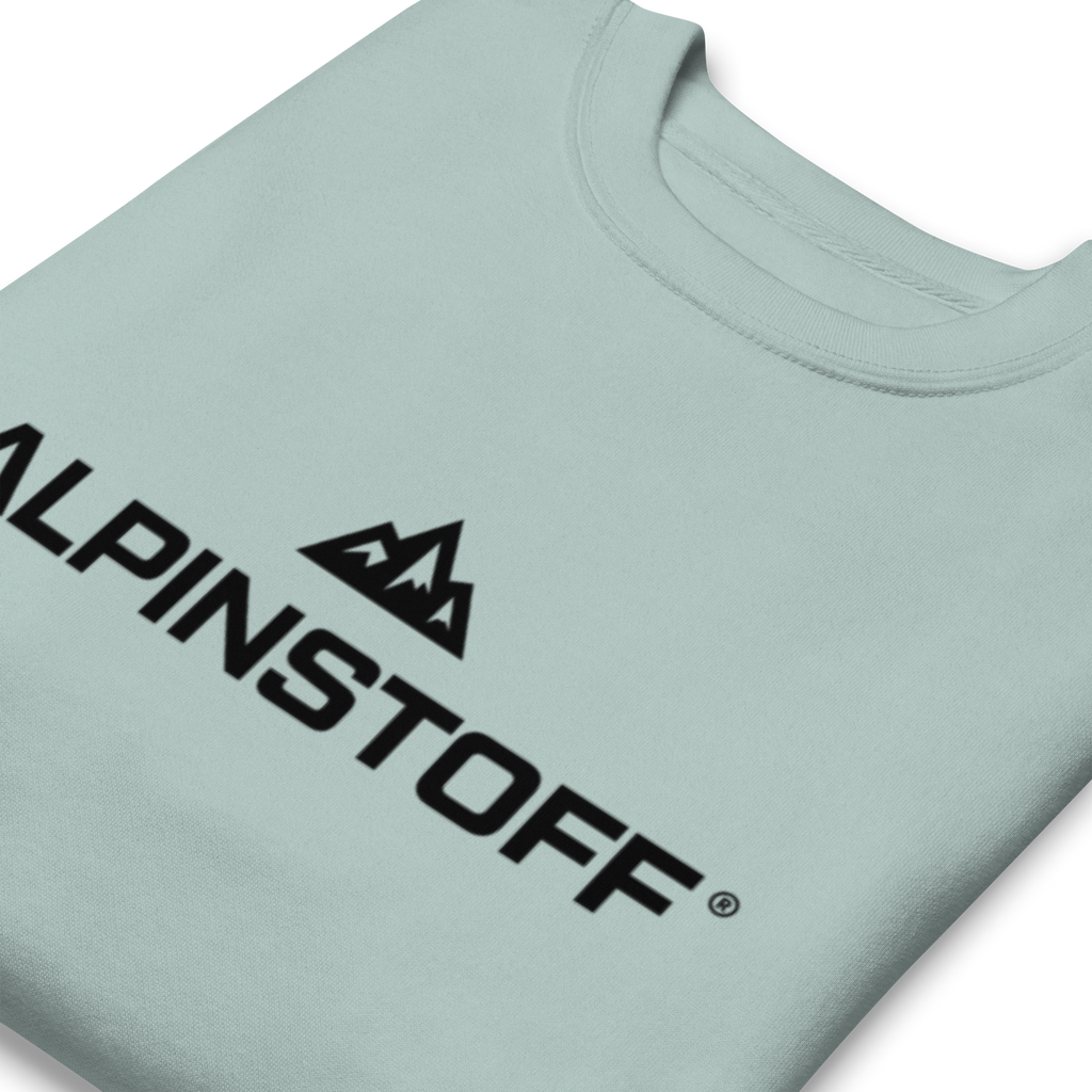 ALPINSTOFF® Premium Crewneck – Black Print Edition