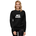 ALPINSTOFF® Premium Crewneck – White Monogram Edition