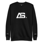 ALPINSTOFF® Premium Crewneck – White Monogram Edition