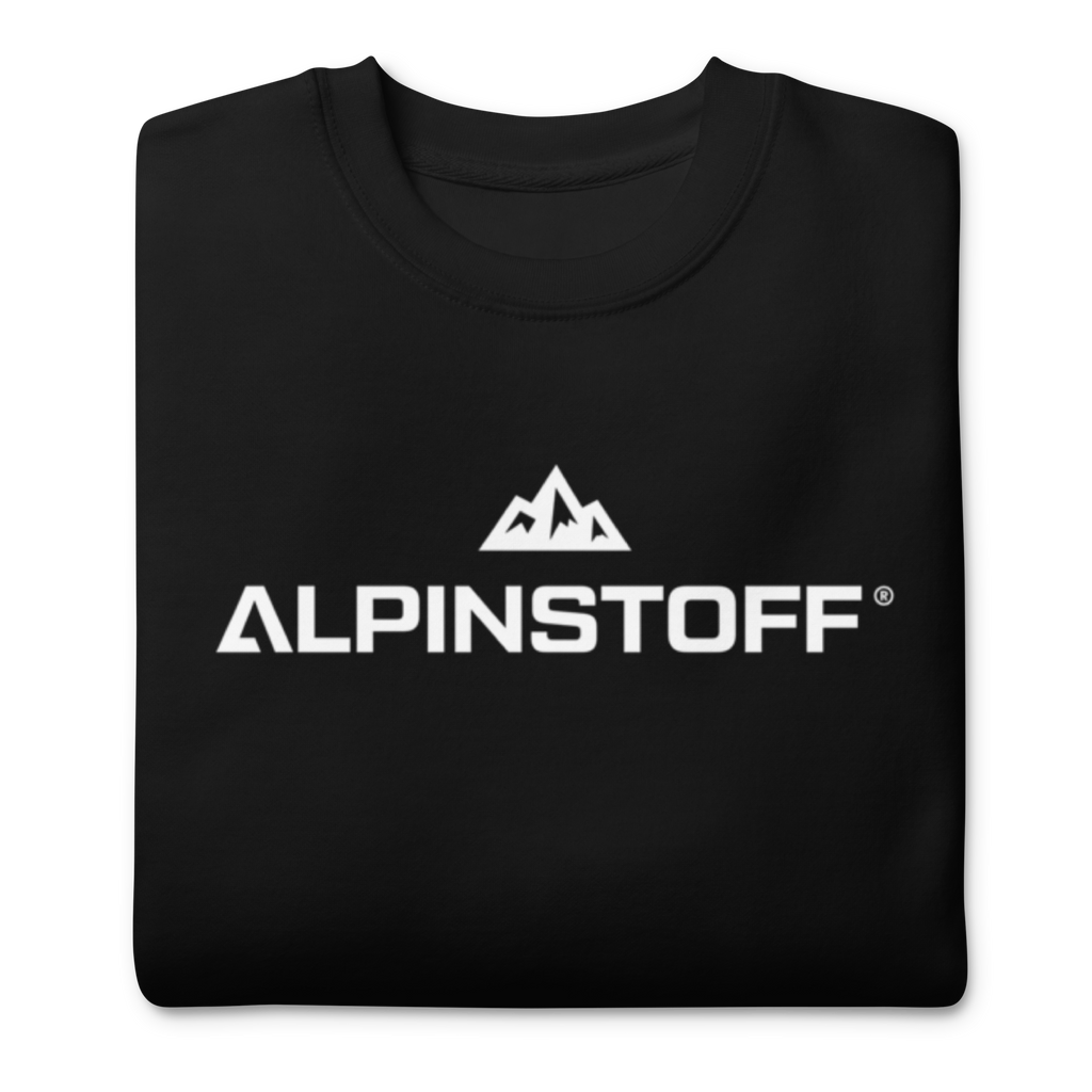 ALPINSTOFF® Premium Crewneck – White Print Edition