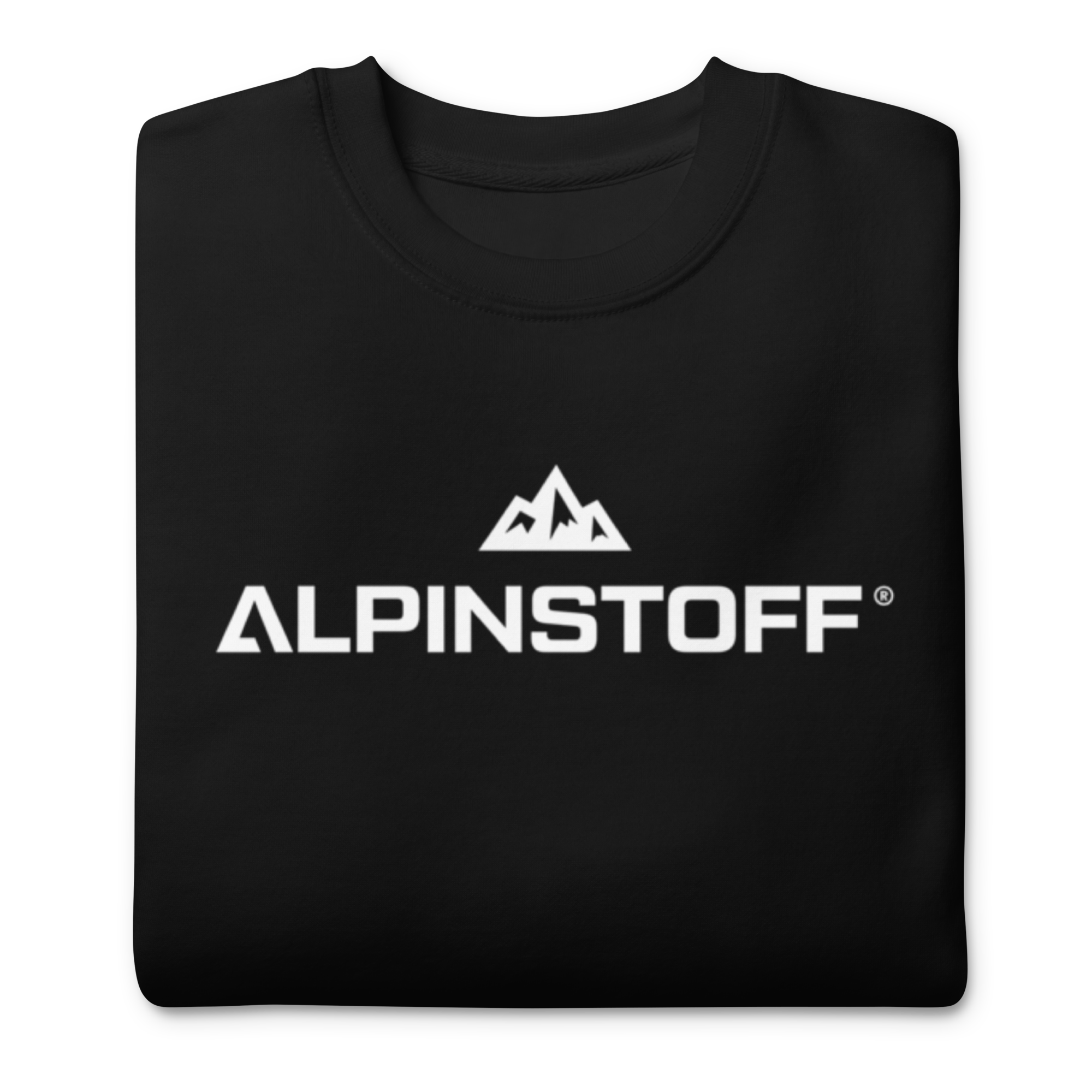 ALPINSTOFF® Premium Crewneck – White Print Edition