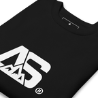ALPINSTOFF® Premium Crewneck – White Monogram Edition