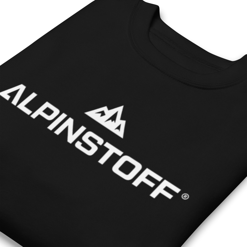 ALPINSTOFF® Premium Crewneck – White Print Edition