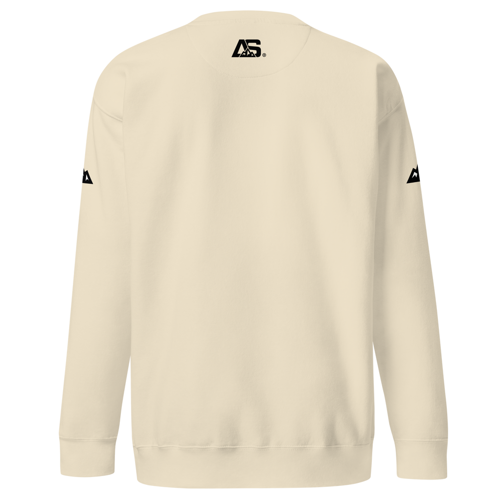 ALPINSTOFF® Premium Crewneck – Black Print Edition