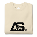 ALPINSTOFF® Premium Crewneck – Black Monogram Edition