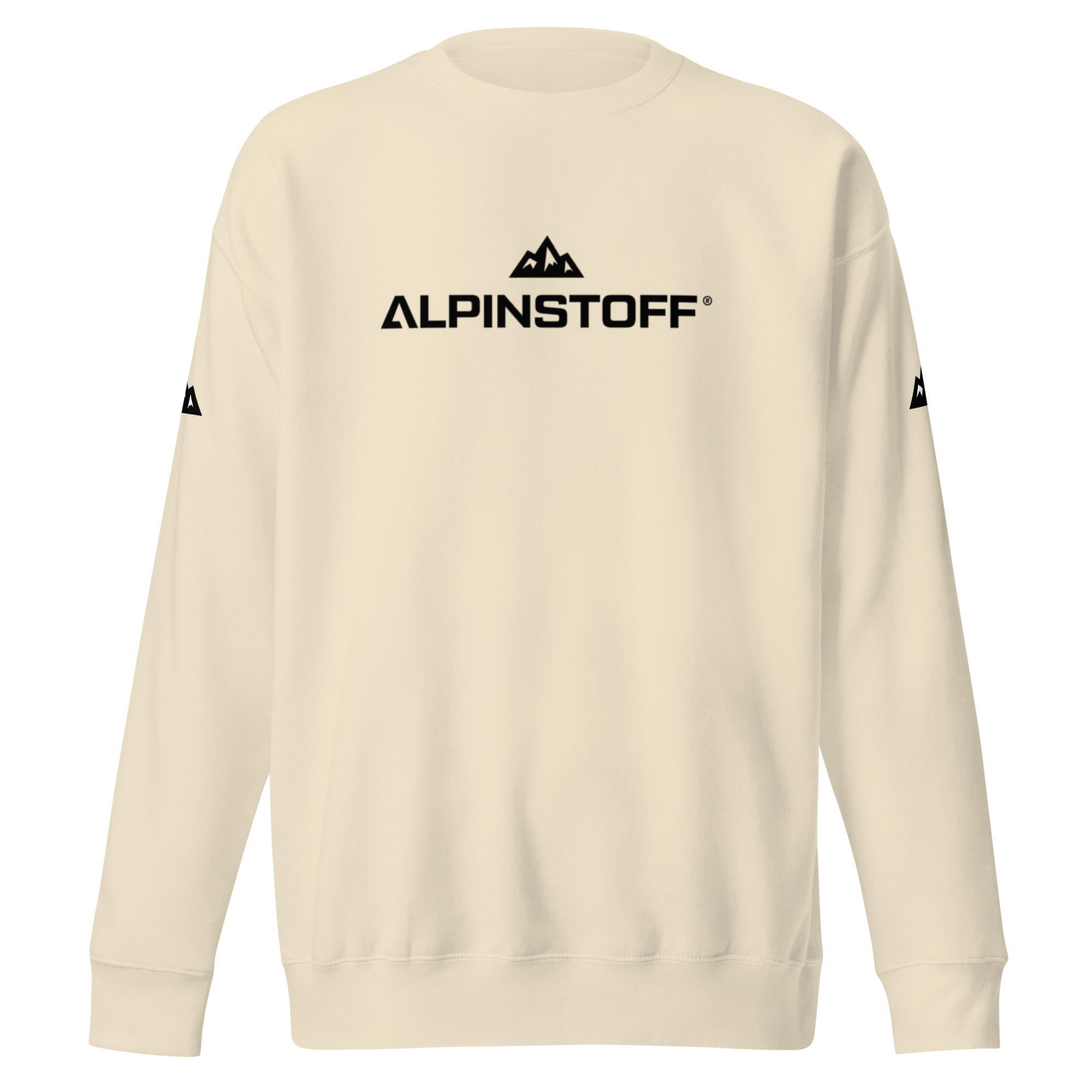 ALPINSTOFF® Premium Crewneck – Black Print Edition
