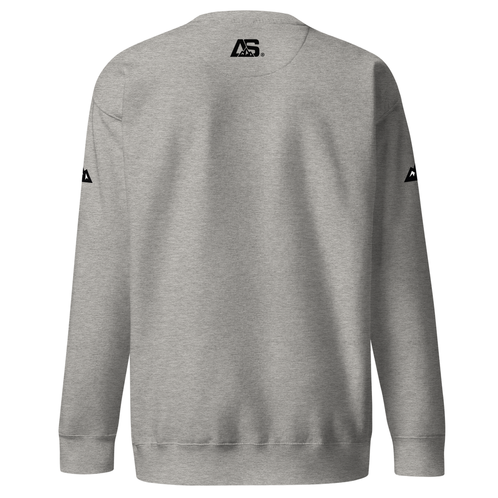 ALPINSTOFF® Premium Crewneck – Black Print Edition