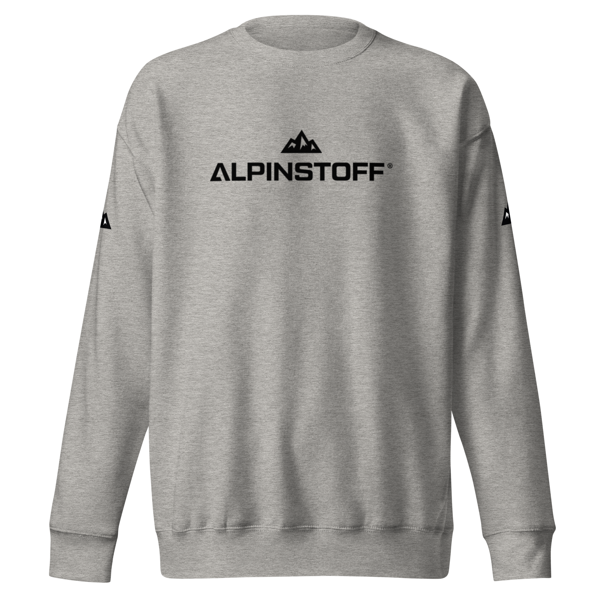 ALPINSTOFF® Premium Crewneck – Black Print Edition