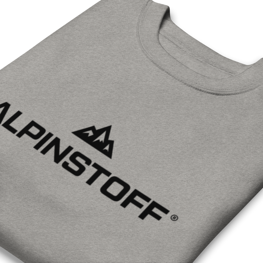 ALPINSTOFF® Premium Crewneck – Black Print Edition