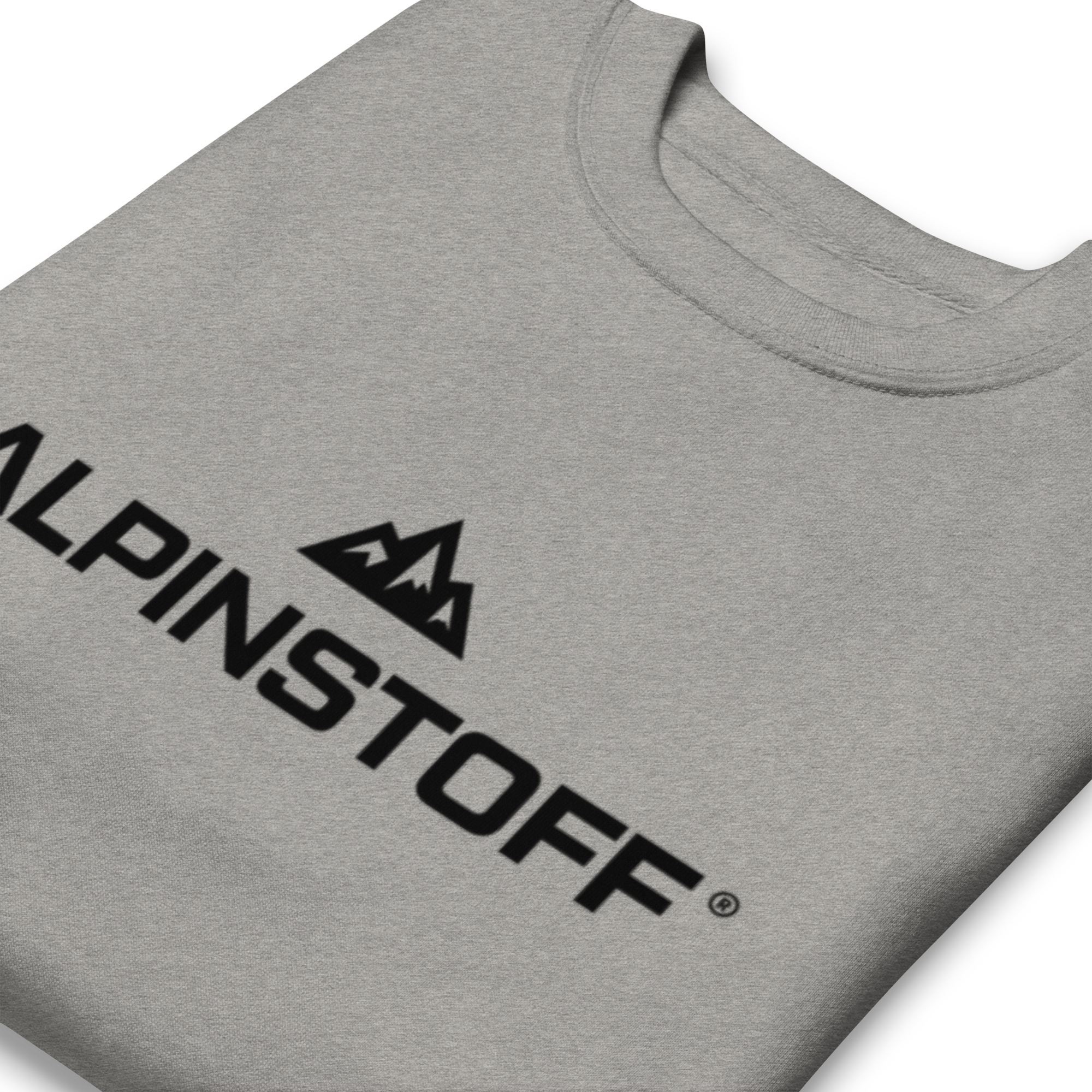ALPINSTOFF® Premium Crewneck – Black Print Edition