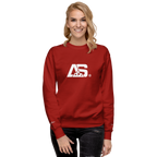 ALPINSTOFF® Premium Crewneck – White Monogram Edition