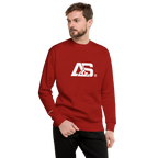 ALPINSTOFF® Premium Crewneck – White Monogram Edition