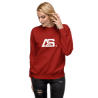 ALPINSTOFF® Premium Crewneck – White Monogram Edition