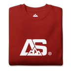 ALPINSTOFF® Premium Crewneck – White Monogram Edition