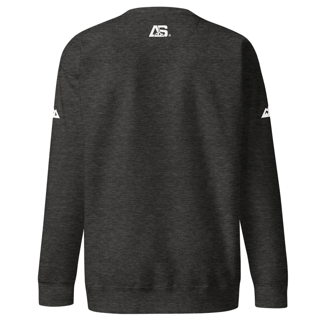 ALPINSTOFF® Premium Crewneck – White Print Edition