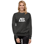 ALPINSTOFF® Premium Crewneck – White Monogram Edition