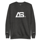 ALPINSTOFF® Premium Crewneck – White Monogram Edition