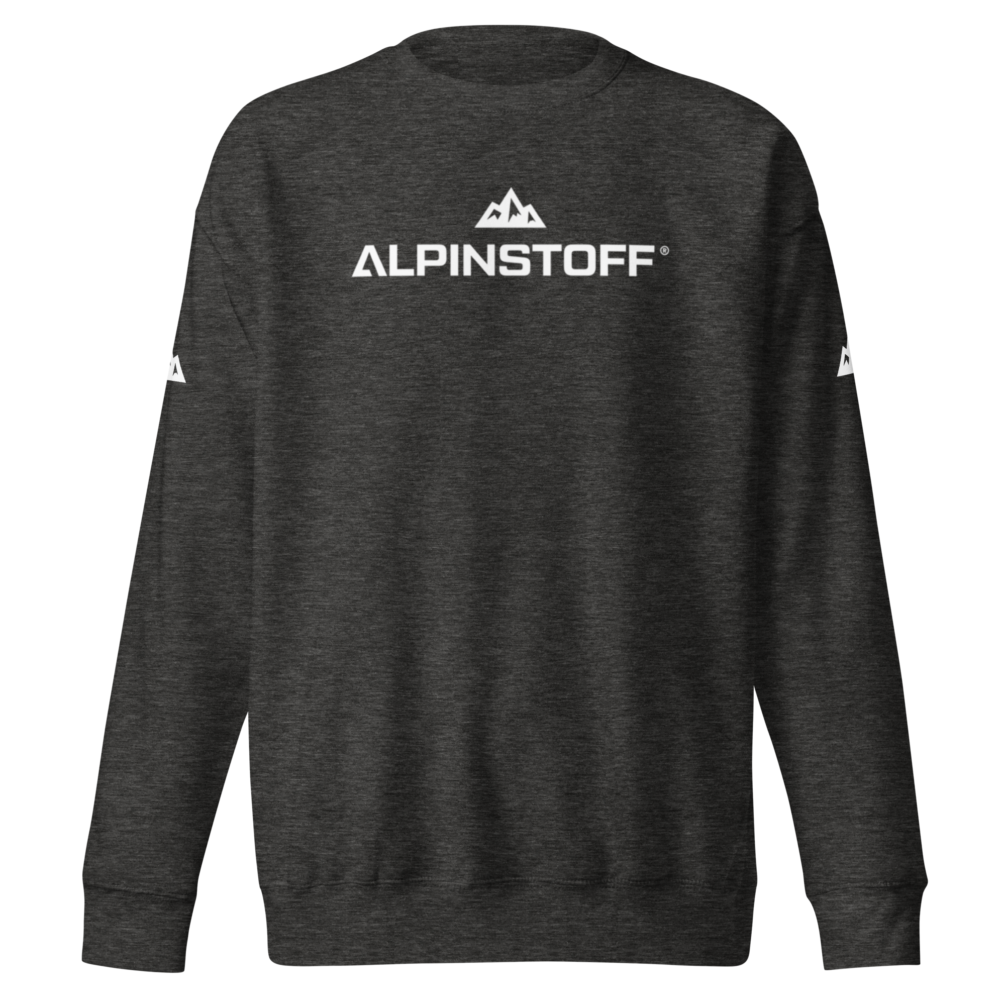 ALPINSTOFF® Premium Crewneck – White Print Edition