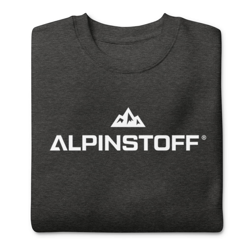 ALPINSTOFF® Premium Crewneck – White Print Edition