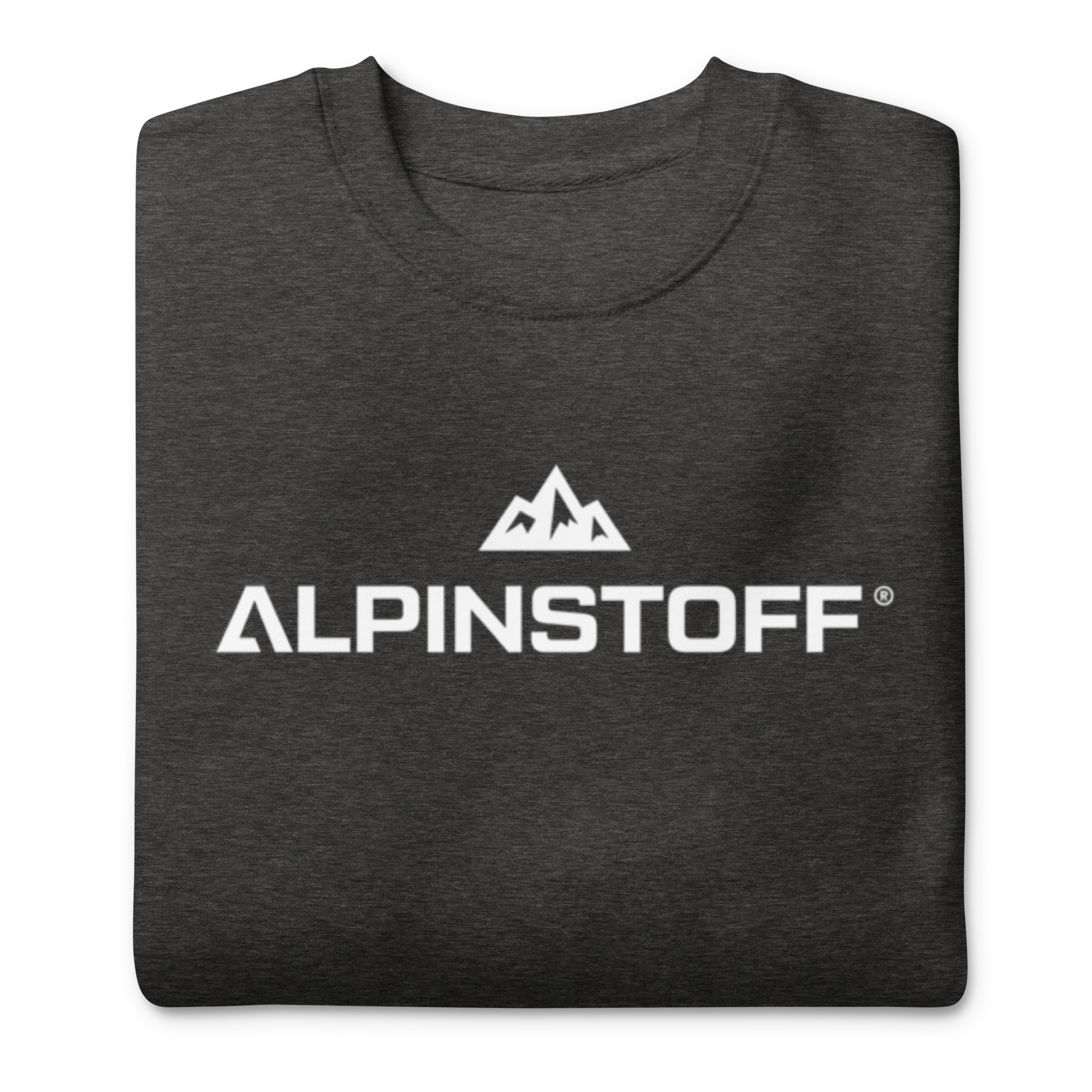 ALPINSTOFF® Premium Crewneck – White Print Edition