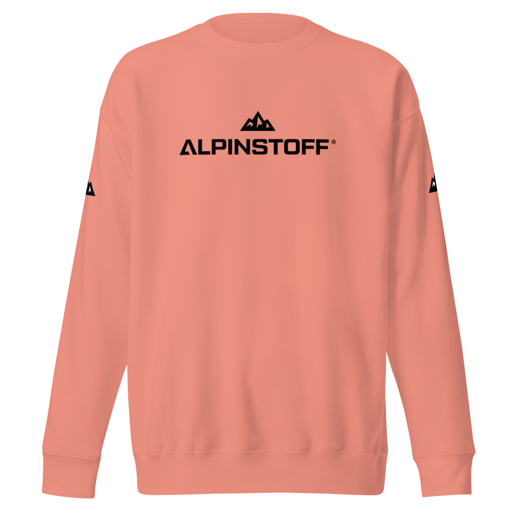 ALPINSTOFF® Premium Crewneck – Black Print Edition