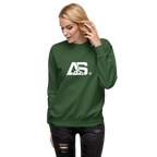 ALPINSTOFF® Premium Crewneck – White Monogram Edition