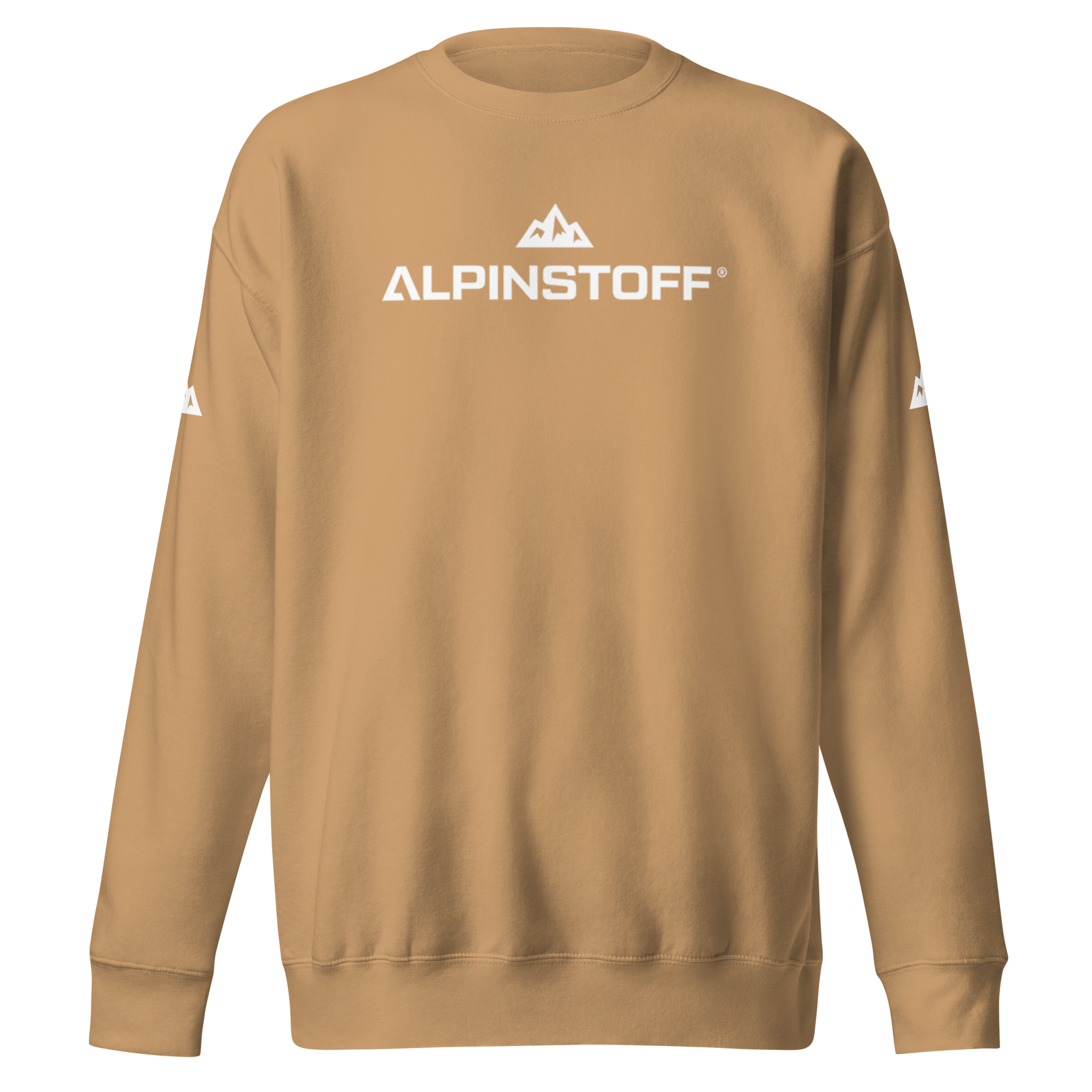 ALPINSTOFF® Premium Crewneck – White Print Edition