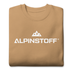 ALPINSTOFF® Premium Crewneck – White Print Edition