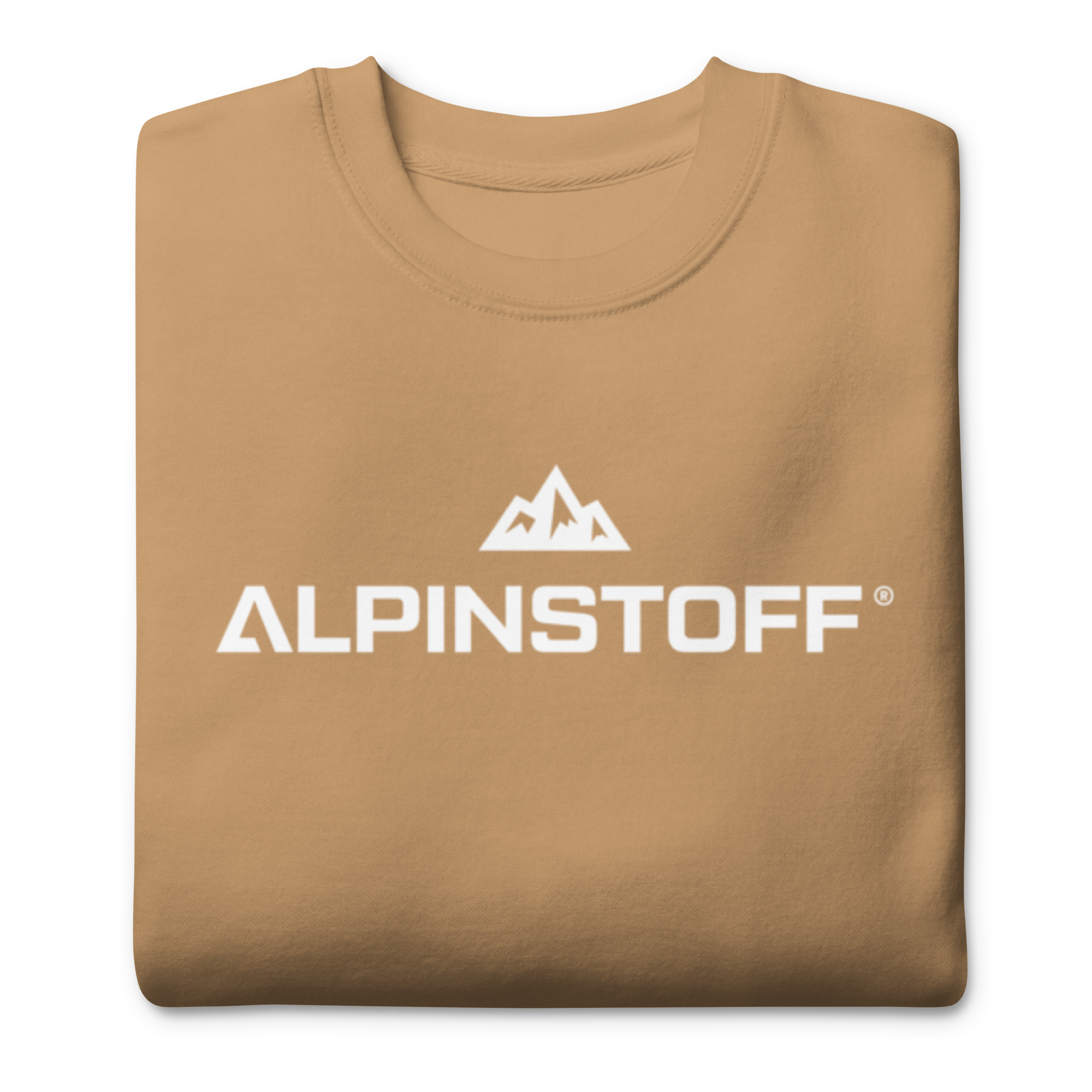ALPINSTOFF® Premium Crewneck – White Print Edition