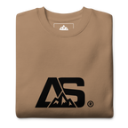 ALPINSTOFF® Premium Crewneck – Black Monogram Edition