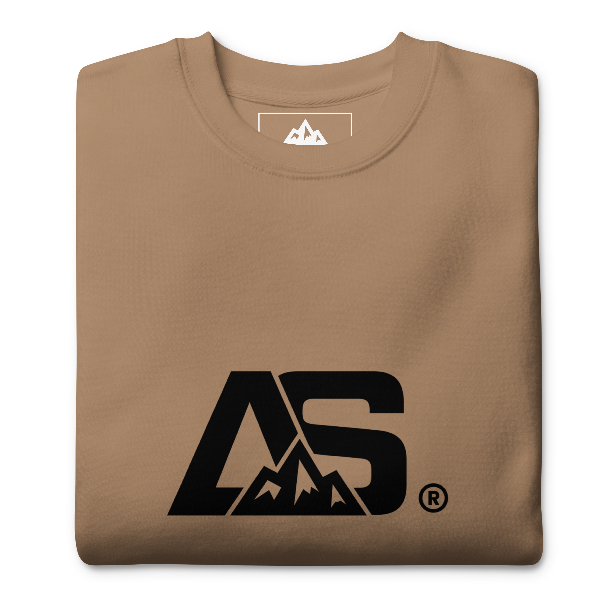 ALPINSTOFF® Premium Crewneck – Black Monogram Edition