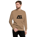 ALPINSTOFF® Premium Crewneck – Black Monogram Edition