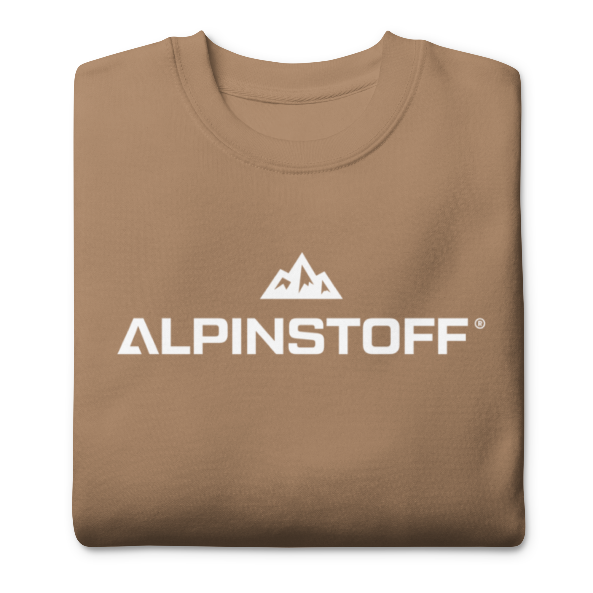 ALPINSTOFF® Premium Crewneck – White Print Edition