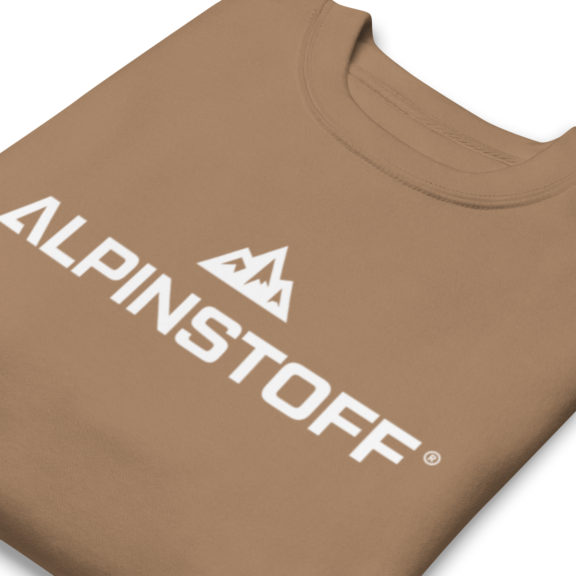 ALPINSTOFF® Premium Crewneck – White Print Edition
