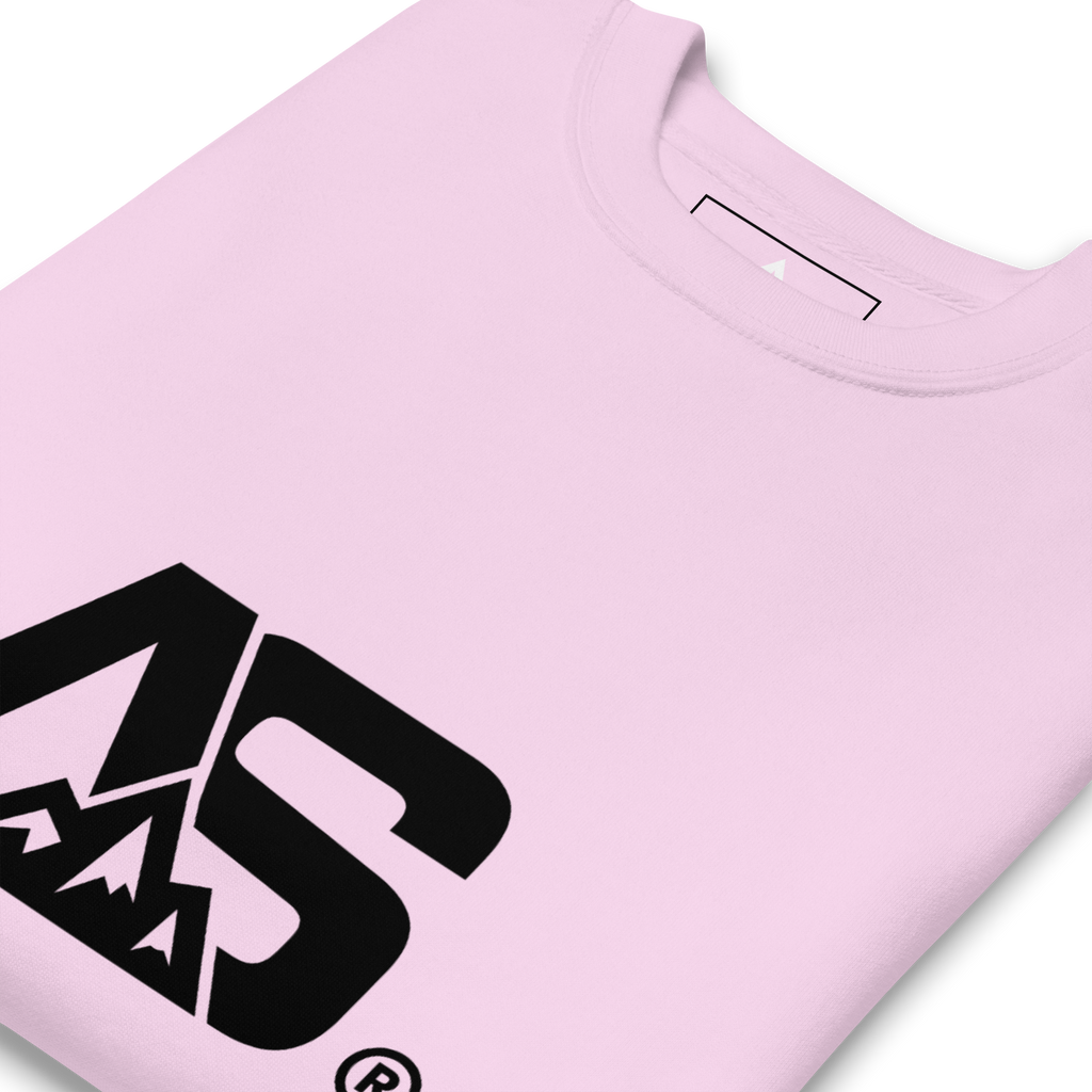 ALPINSTOFF® Premium Crewneck – Black Monogram Edition