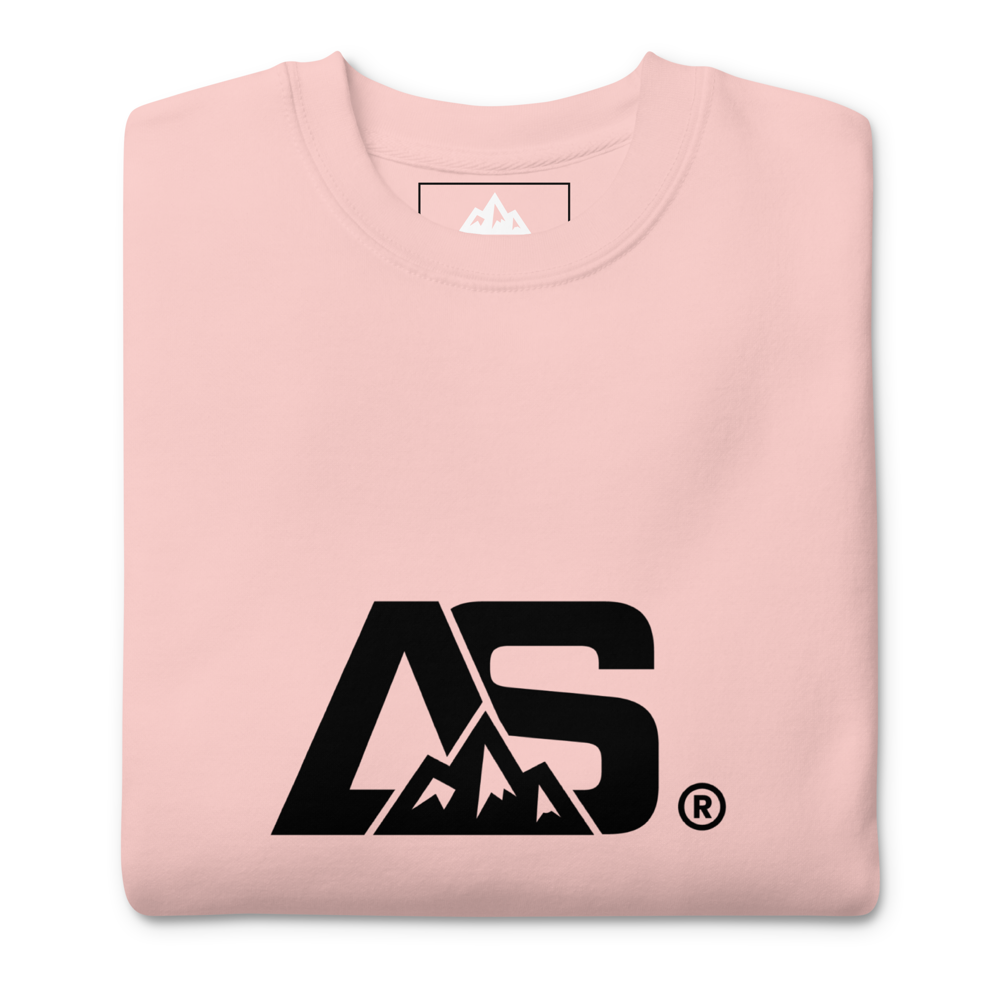 ALPINSTOFF® Premium Crewneck – Black Monogram Edition