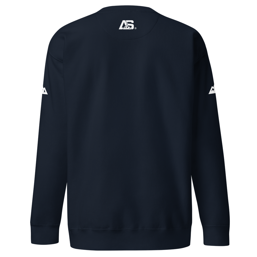 ALPINSTOFF® Premium Crewneck – White Print Edition
