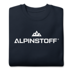 ALPINSTOFF® Premium Crewneck – White Print Edition