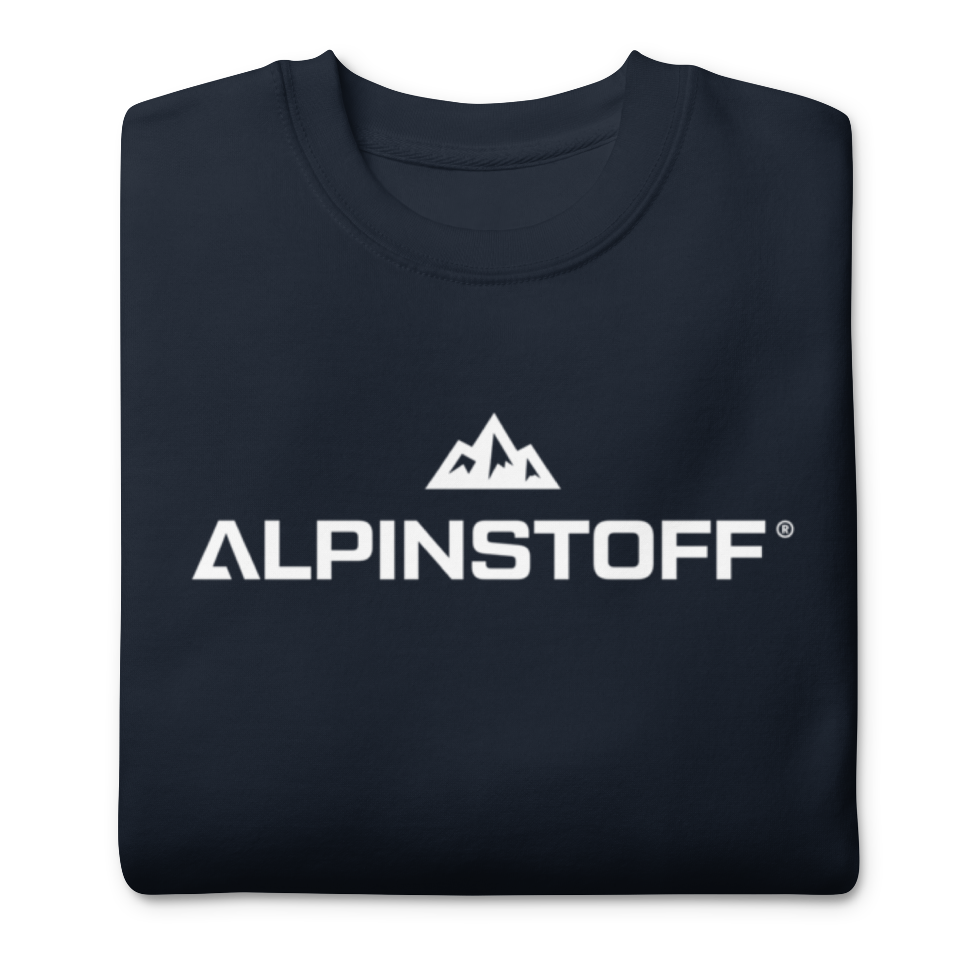 ALPINSTOFF® Premium Crewneck – White Print Edition