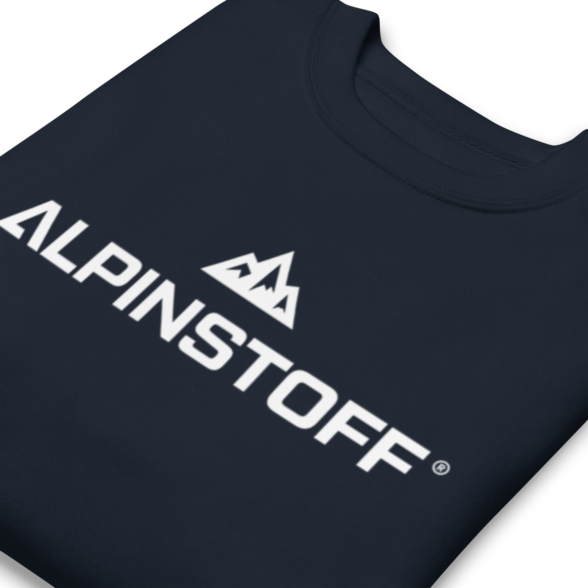 ALPINSTOFF® Premium Crewneck – White Print Edition