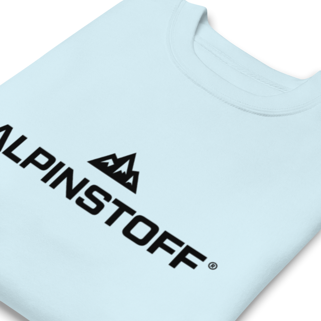 ALPINSTOFF® Premium Crewneck – Black Print Edition