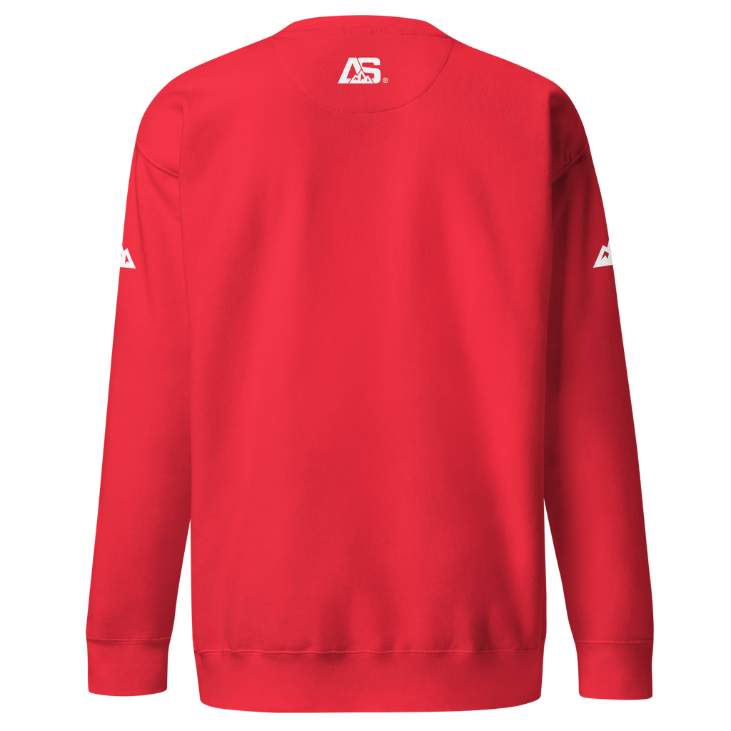 ALPINSTOFF® Premium Crewneck – White Print Edition