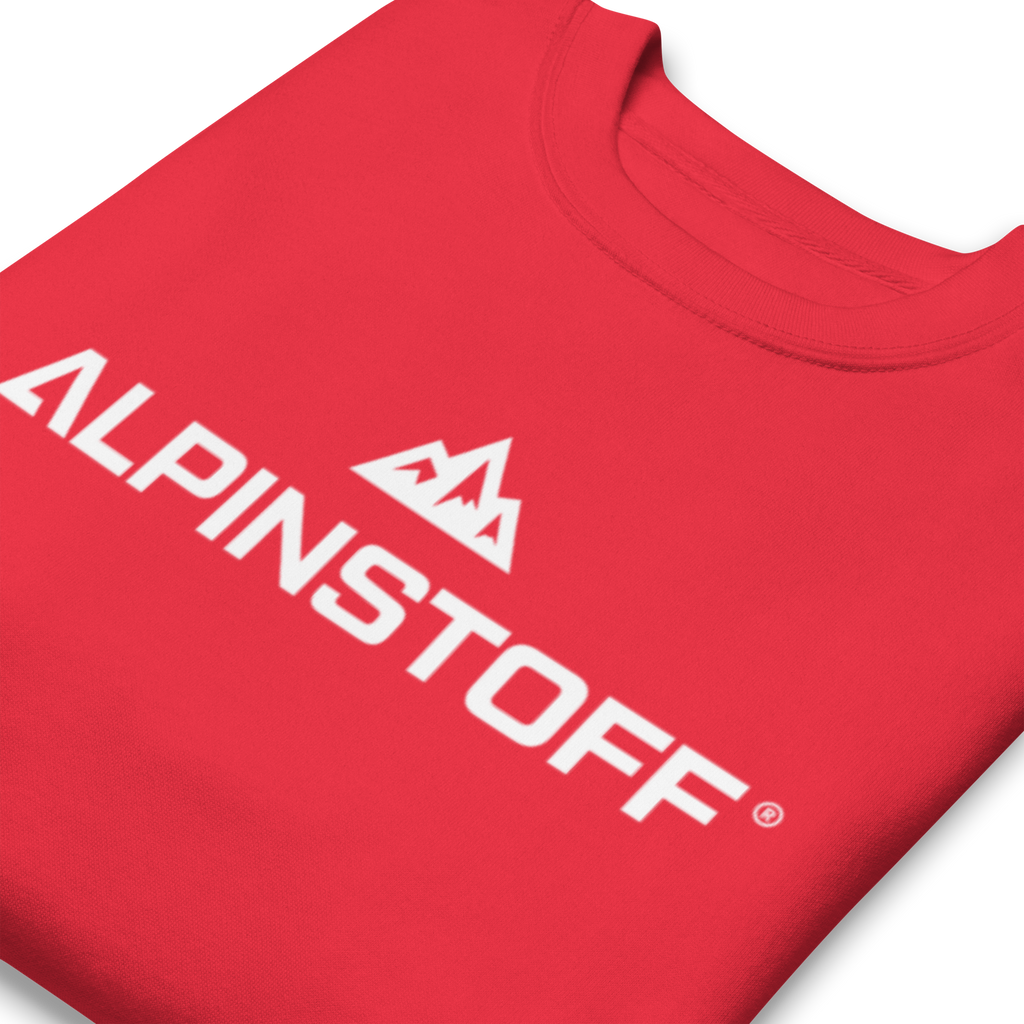 ALPINSTOFF® Premium Crewneck – White Print Edition