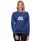 ALPINSTOFF® Premium Crewneck – White Monogram Edition