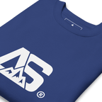 ALPINSTOFF® Premium Crewneck – White Monogram Edition