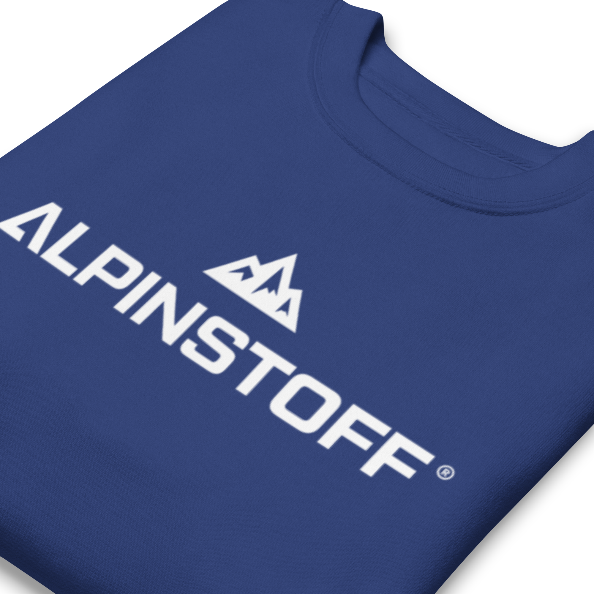 ALPINSTOFF® Premium Crewneck – White Print Edition
