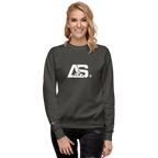 ALPINSTOFF® Premium Crewneck – White Monogram Edition