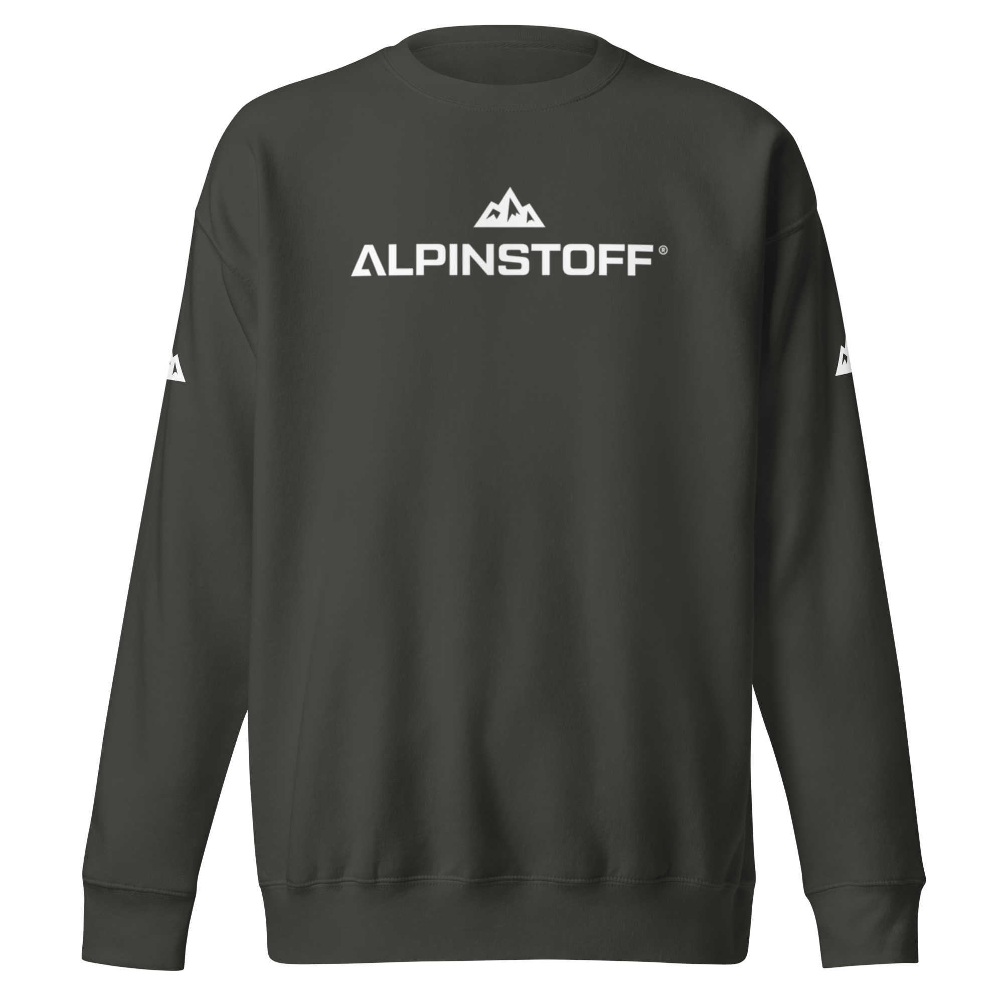 ALPINSTOFF® Premium Crewneck – White Print Edition