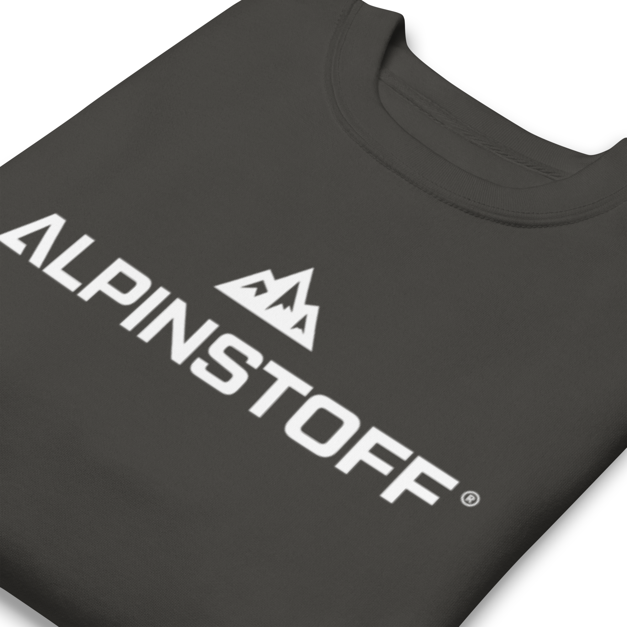 ALPINSTOFF® Premium Crewneck – White Print Edition