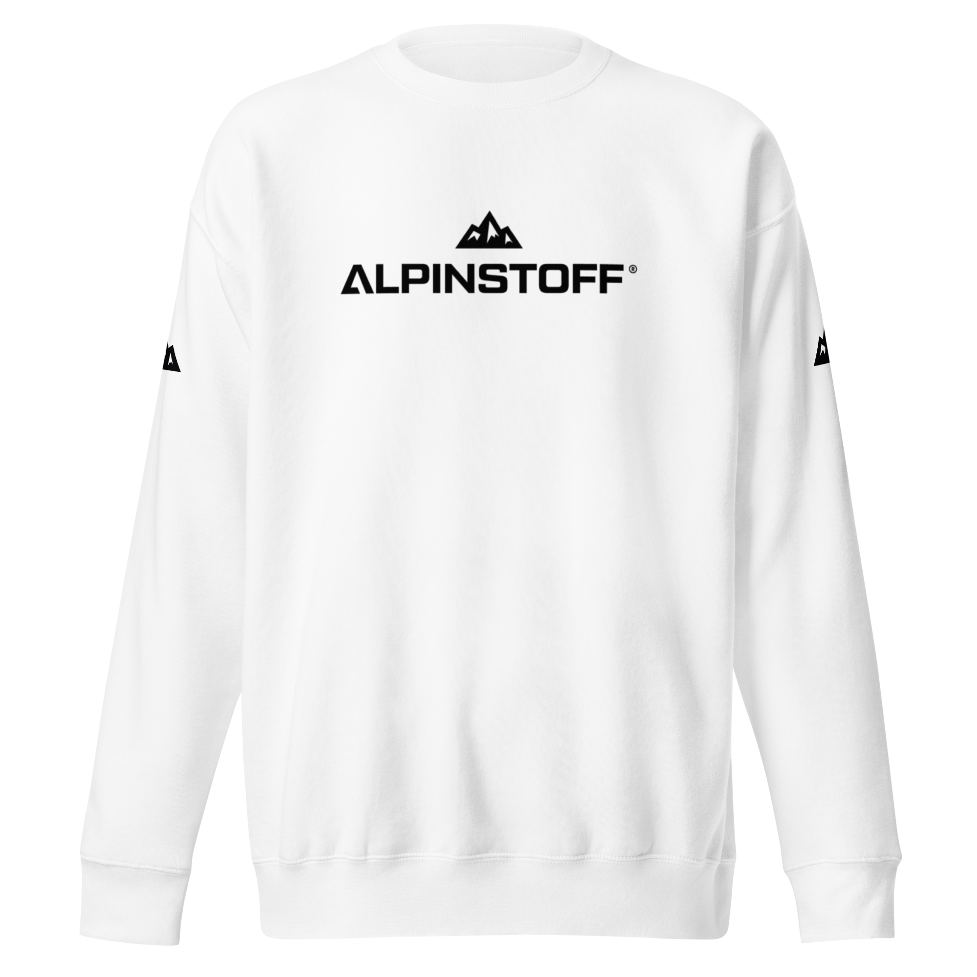 ALPINSTOFF® Premium Crewneck – Black Print Edition